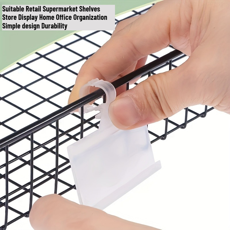 Home Office Marketing - 100 Clip Espositori in PVC con
