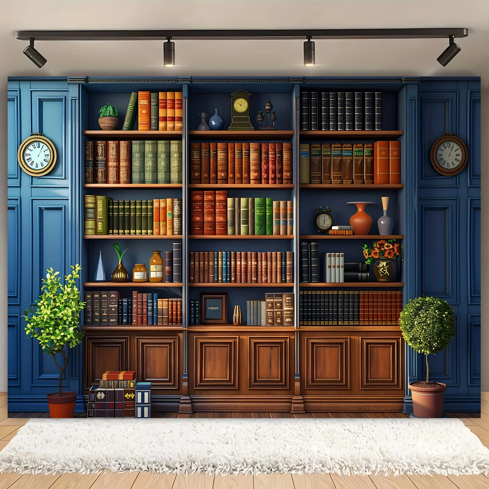 Home Office Background - Un oggetto di sfondo fotografico in
