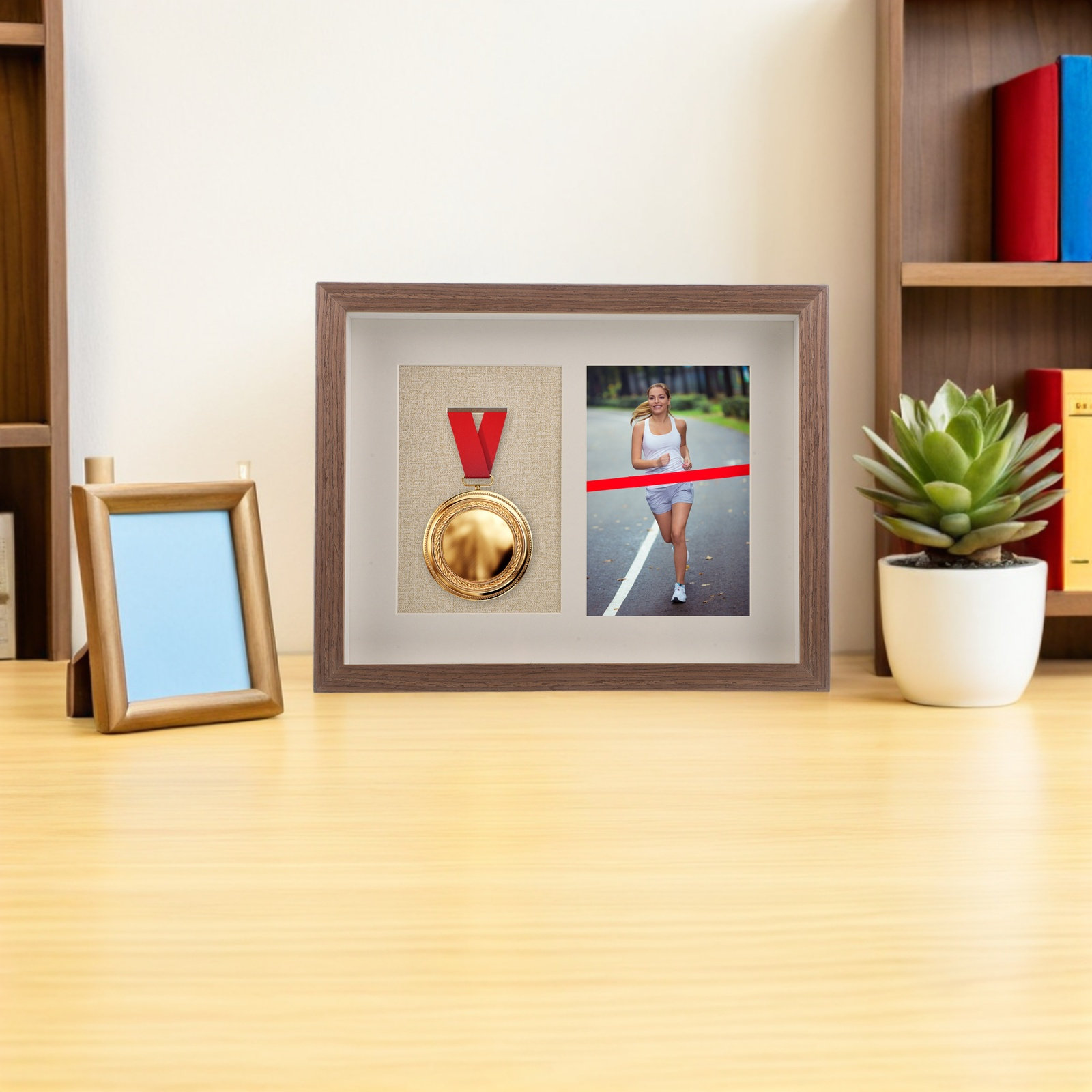 Home Office Box - Cornice Espositiva per Medaglie in Legno