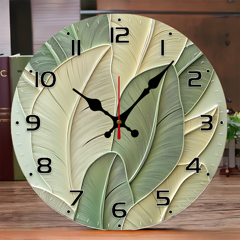 Home Office Backdrop - 1 pezzo Orologio da Parete Moderno