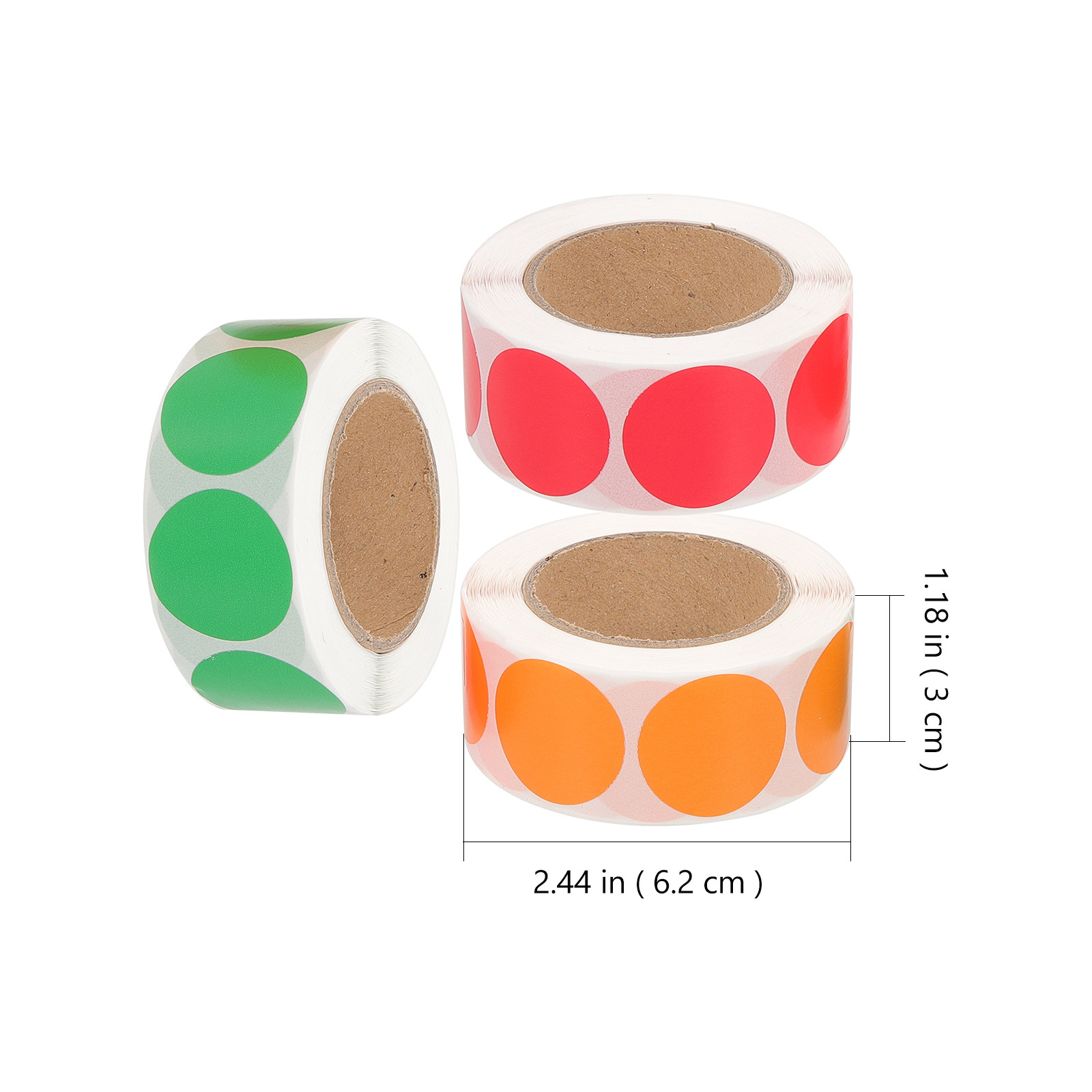 3 Rotoli di Adesivi Colorati a - Home Office Box recensione e prezzo