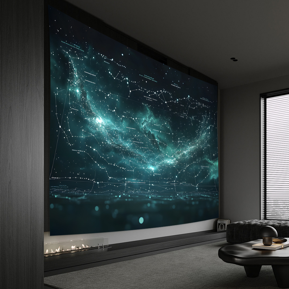 Panno per fondale Notte stella - Home Office Backdrop recensione e prezzo