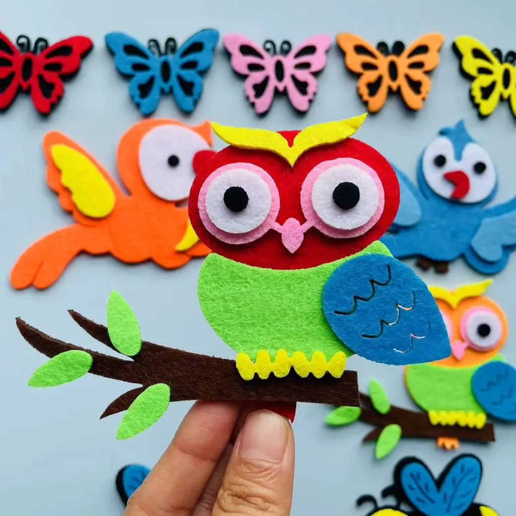 Feltro animali Craft 3D Wall D - Home Office Background recensione e prezzo