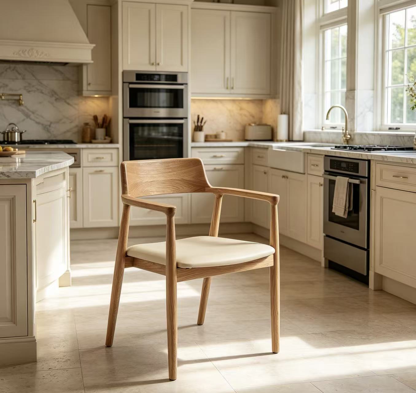Sedia da Pranzo Moderna in Leg - Home Office Japandi recensione e prezzo