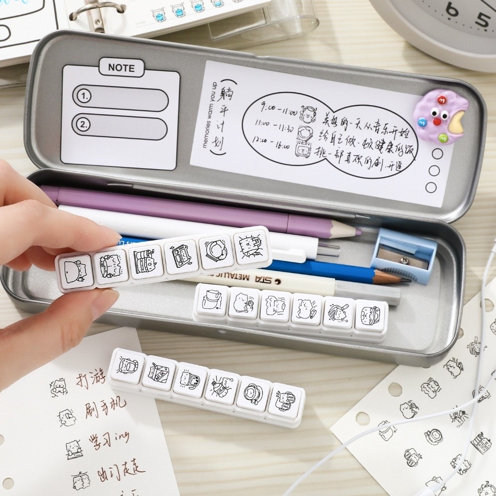 Set di 6 Timbri con Design di  - Whiteboard Magnetic recensione e prezzo