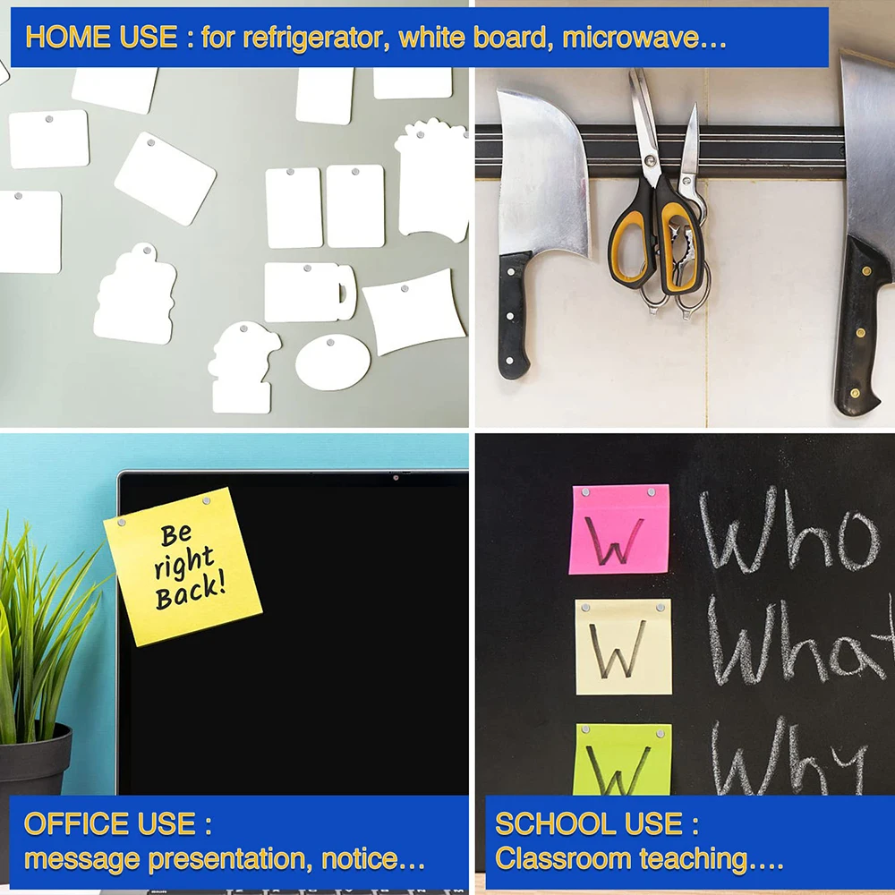 Magneti per frigorifero 6x3mm  - Whiteboard Magnetic recensione e prezzo