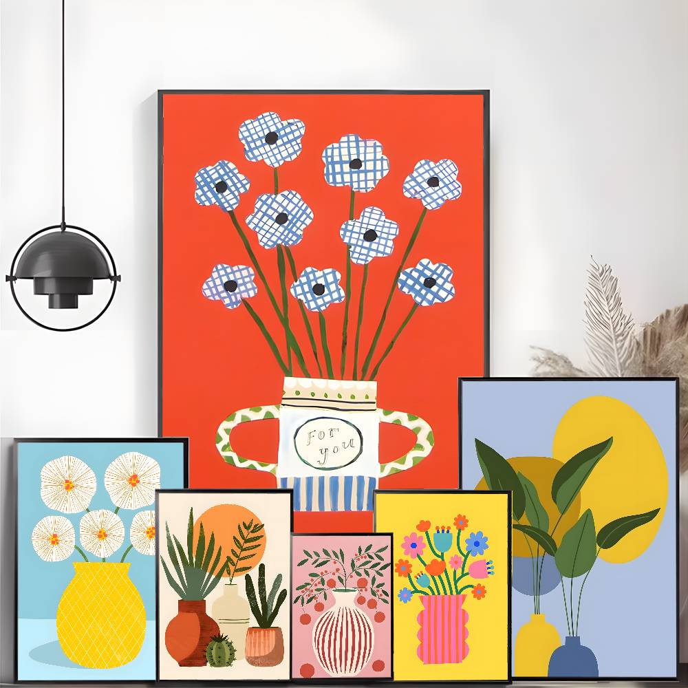 Poster su tela con vaso di fio - Home Office Marketing recensione e prezzo