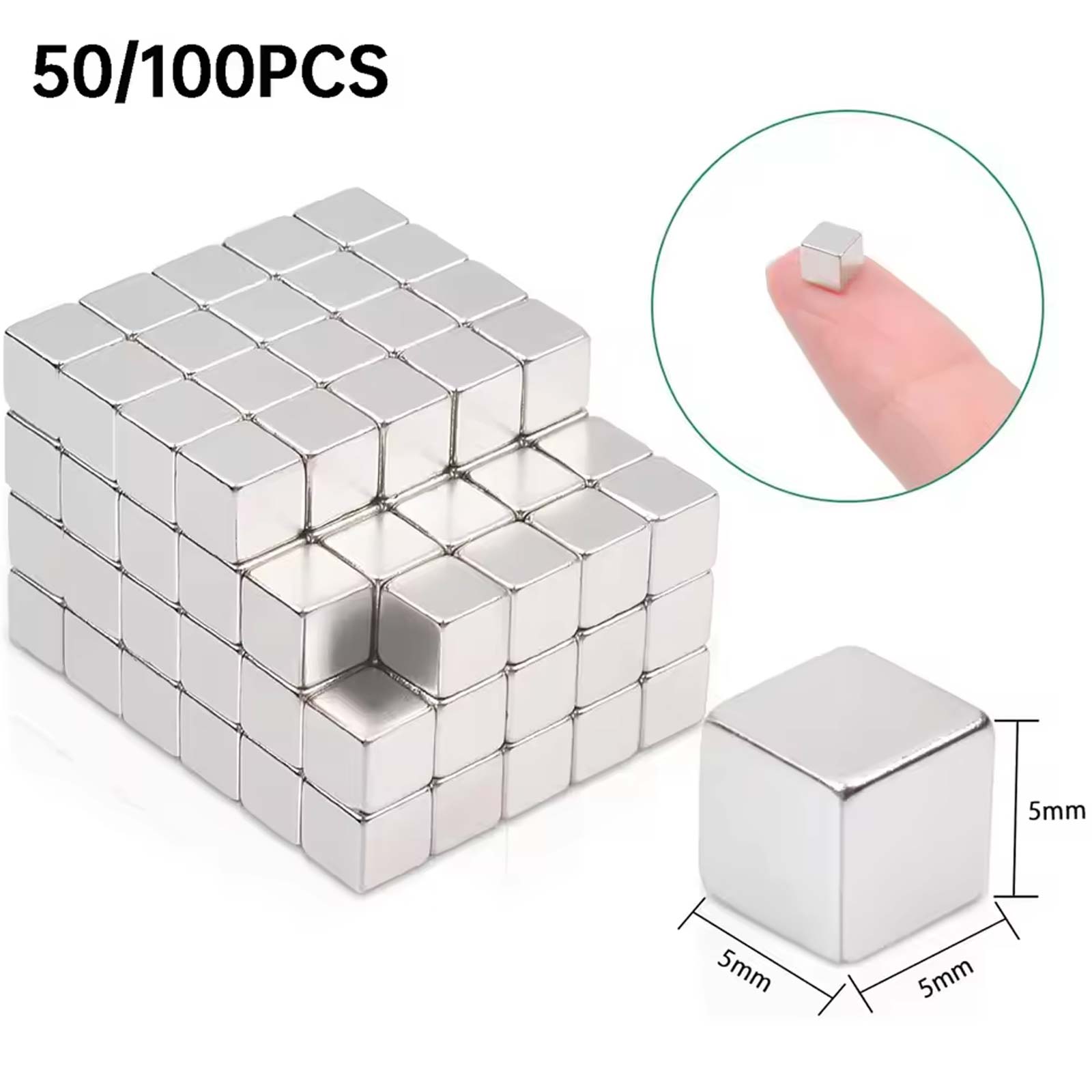 50/100 pezzi piccoli cubi magn - Whiteboard Magnetic recensione e prezzo