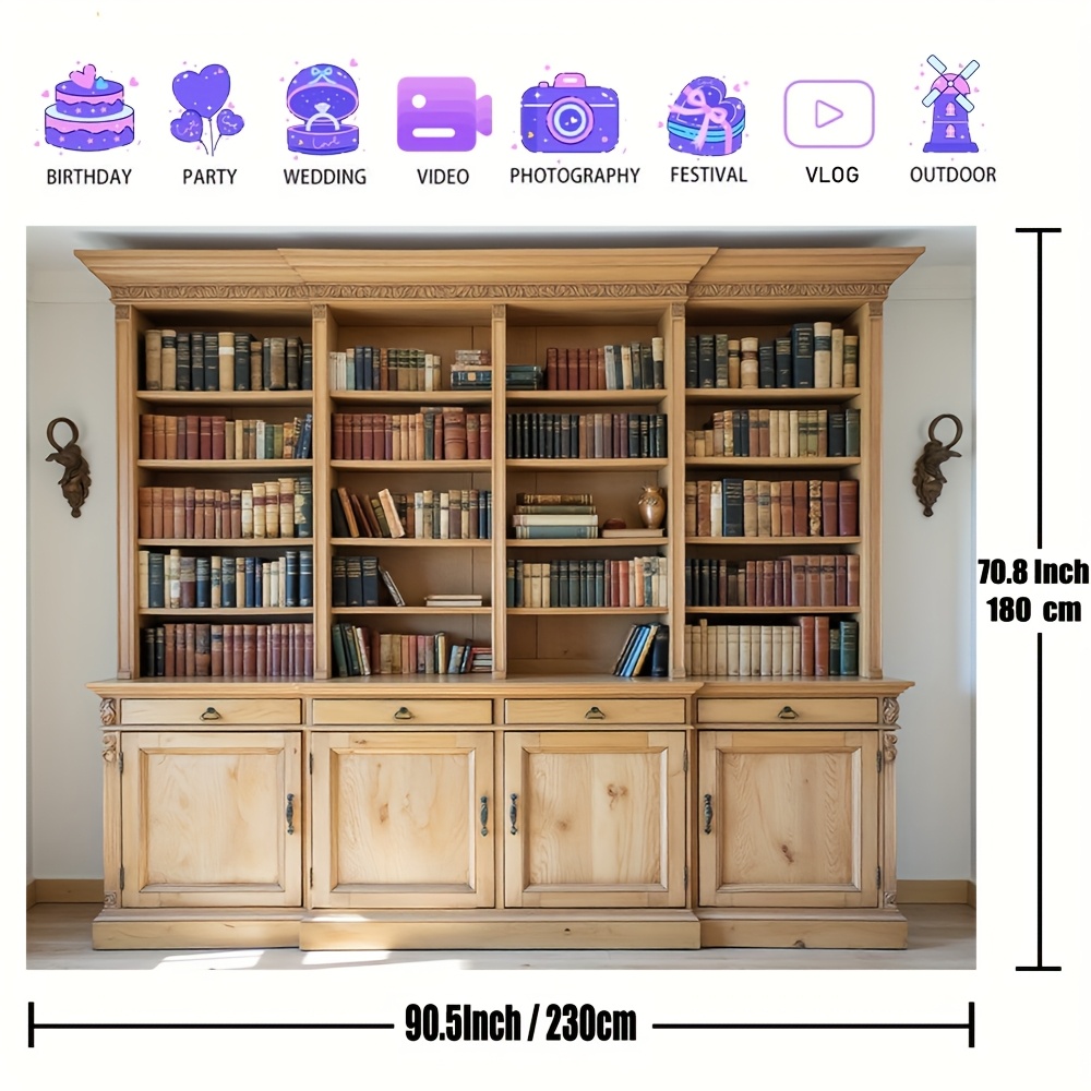 1 elegante libreria in legno c - Home Office Background recensione e prezzo