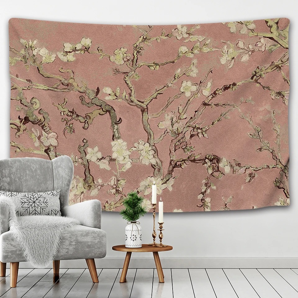 Retro pittura a olio sfondo fl - Home Office Background recensione e prezzo