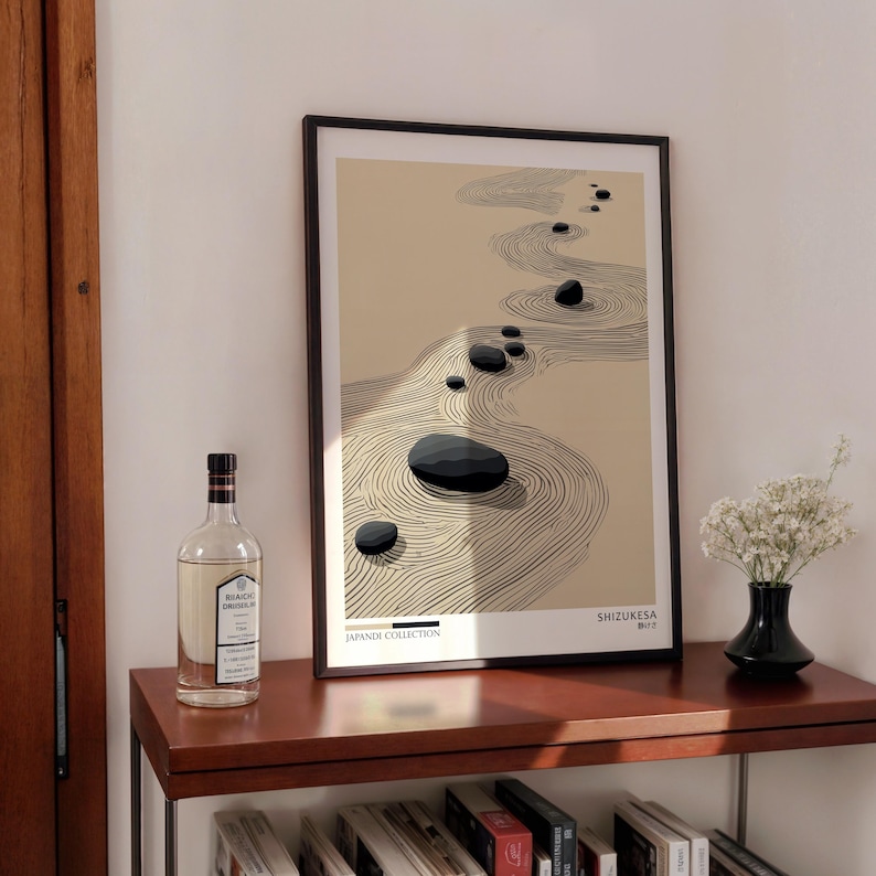 2 pezzi di poster da parete su - Home Office Japandi recensione e prezzo