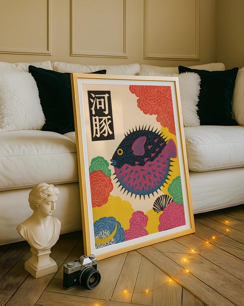 Stampa artistica su tela con p - Home Office Japandi recensione e prezzo