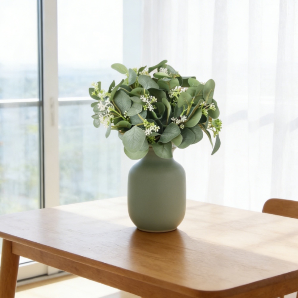 Foglie di eucalipto artificial - Home Office Backdrop recensione e prezzo