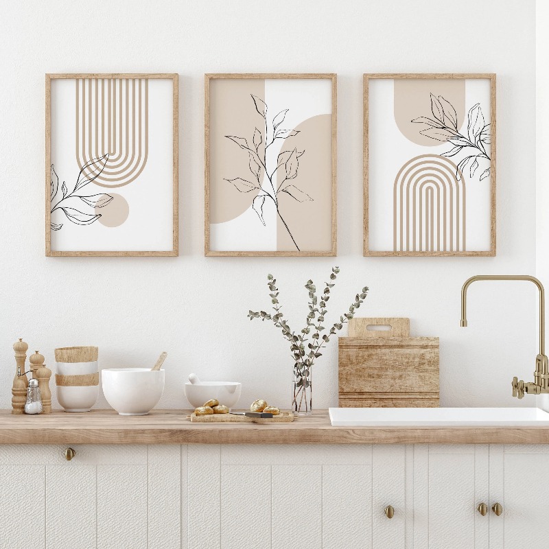 Stampe d'Arte Neutre per Arred - Home Office Japandi recensione e prezzo