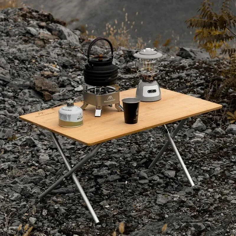 MOUNTAINHIKER Tavolo Pieghevol - Desktop Organizer Bamboo recensione e prezzo
