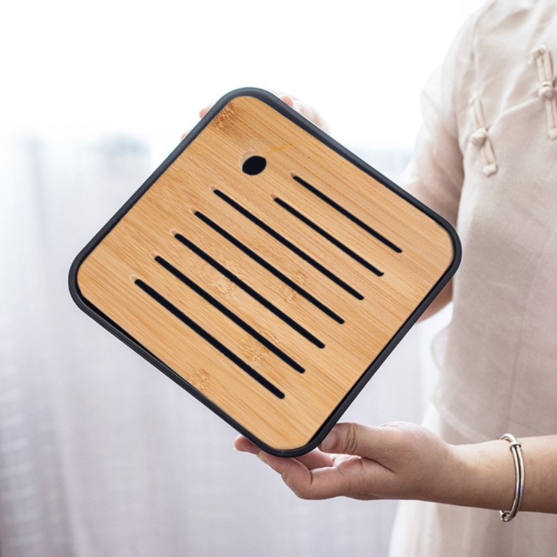 Vassoio da tè in bambù Mini ta - Desktop Organizer Bamboo recensione e prezzo