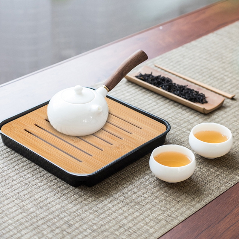 Vassoio da tè in bambù Mini ta - Desktop Organizer Bamboo recensione e prezzo